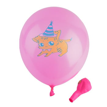 Νέα 12 ιντσών Cartoon Cat Latex Balloon Pet Theme Party Birthday Decoration 10/20PCS