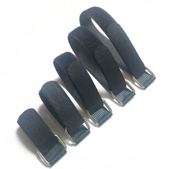 5 τμχ/παρτίδα Magic Tape Sticks Cable Ties Model Straps Wire with Battery Stick Packle Belt Bundle Tie Hook Loop Fastener Tape