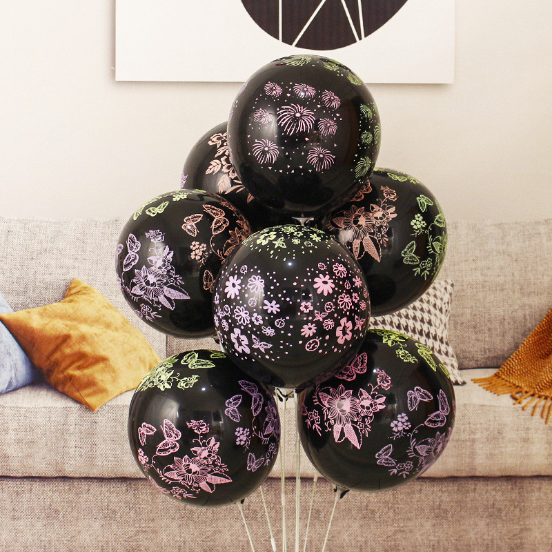 12 collu 2,8 g caurspīdīgs fluorescējošs polārais balons Candy Dot kāzu ballīšu dekors 20gab