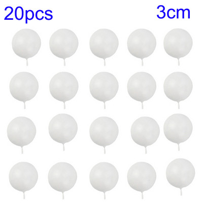 20 db Boldog születésnapi tortafesték arany ezüst golyó barkácsolás Cupcake topper esküvői parti golyó dekoráció születésnapi dekorációs parti kellék