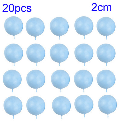 20 db Boldog születésnapi tortafesték arany ezüst golyó barkácsolás Cupcake topper esküvői parti golyó dekoráció születésnapi dekorációs parti kellék