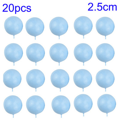 20 db Boldog születésnapi tortafesték arany ezüst golyó barkácsolás Cupcake topper esküvői parti golyó dekoráció születésnapi dekorációs parti kellék