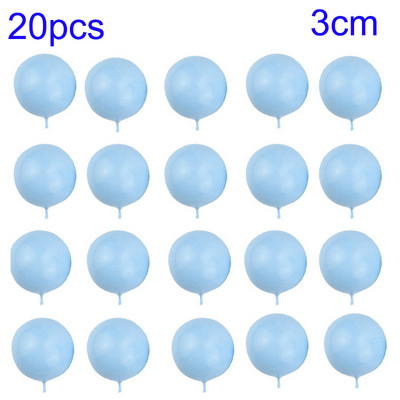 20 db Boldog születésnapi tortafesték arany ezüst golyó barkácsolás Cupcake topper esküvői parti golyó dekoráció születésnapi dekorációs parti kellék