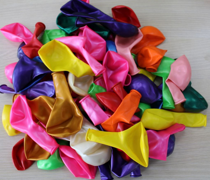 20/40db 12 hüvelykes születésnapi parti esküvői dekoráció ünnepi parti kellékek gyöngyházfényű vastagított latex ballonív