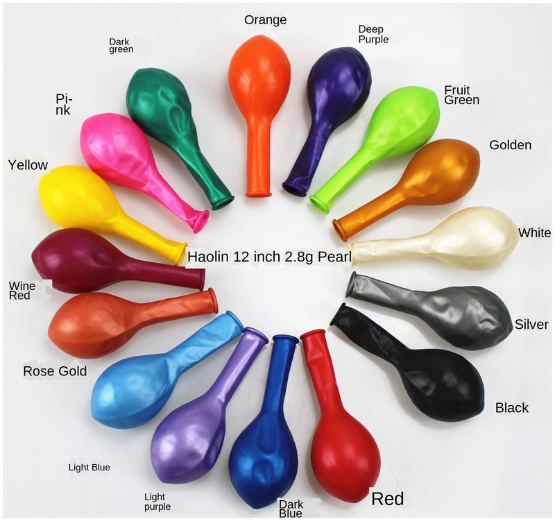 20/40db 12 hüvelykes születésnapi parti esküvői dekoráció ünnepi parti kellékek gyöngyházfényű vastagított latex ballonív