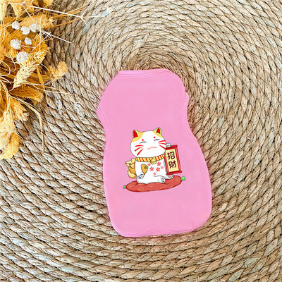 Koerariided Väikesed koerad XS-XXL Lihtne kutsikas Koerte Aksessuaarid Kassi T-särk Triibuline Lemmiklooma Vest Varrukateta Soliidne suveriided Koerasärk