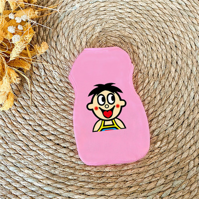 Koerariided Väikesed koerad XS-XXL Lihtne kutsikas Koerte Aksessuaarid Kassi T-särk Triibuline Lemmiklooma Vest Varrukateta Soliidne suveriided Koerasärk