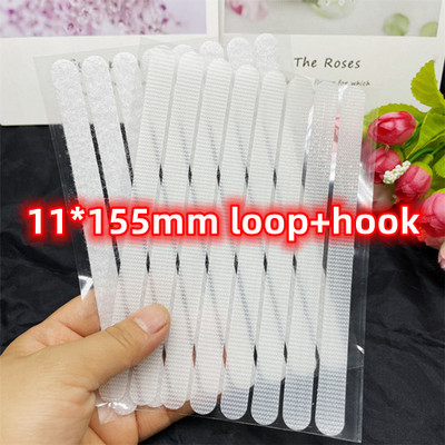 Puha baba horoghurok rögzítő ragasztószalag 11-300 mm biztonságos baba fehér öntapadó matricák erős ragasztószalag barkács kézzel készített 8-16 par