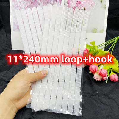 Puha baba horoghurok rögzítő ragasztószalag 11-300 mm biztonságos baba fehér öntapadó matricák erős ragasztószalag barkács kézzel készített 8-16 par