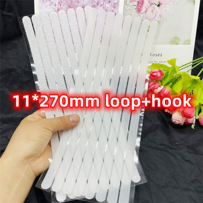 Puha baba horoghurok rögzítő ragasztószalag 11-300 mm biztonságos baba fehér öntapadó matricák erős ragasztószalag barkács kézzel készített 8-16 par