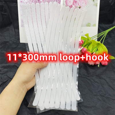 Puha baba horoghurok rögzítő ragasztószalag 11-300 mm biztonságos baba fehér öntapadó matricák erős ragasztószalag barkács kézzel készített 8-16 par