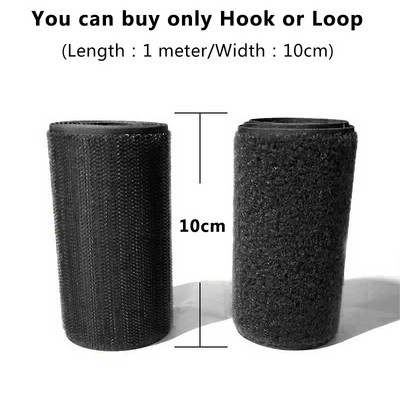 10 cm pločio kabliukas ir kilpa be lipnios kabliuko kilpos tvirtinimo juosta siuvimo stebuklinga juosta Lipdukas dirželis Couture drabužių priedai