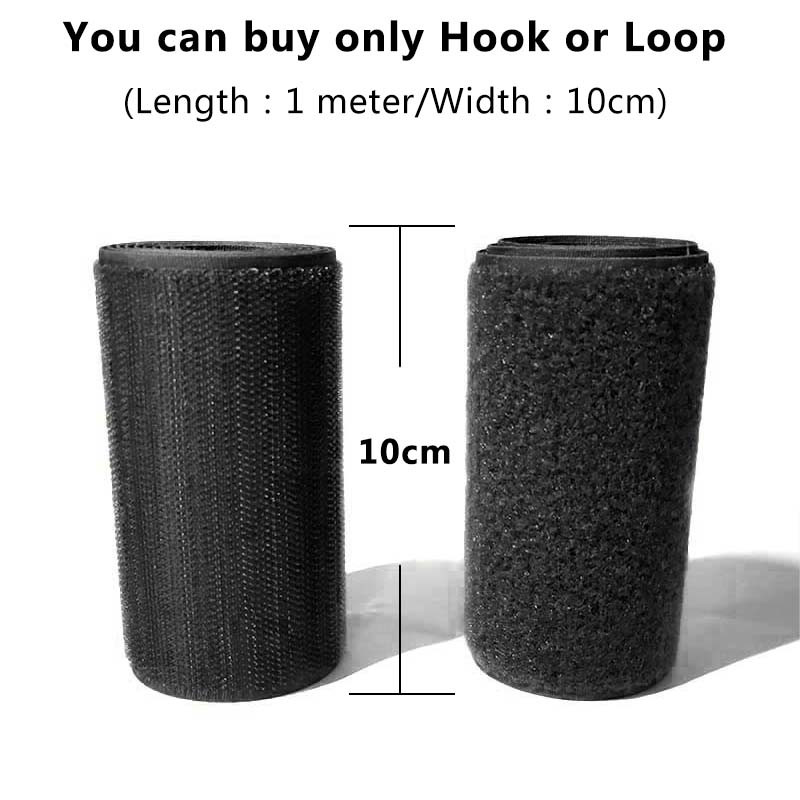 10 cm pločio kabliukas ir kilpa be lipnios kabliuko kilpos tvirtinimo juosta siuvimo stebuklinga juosta Lipdukas dirželis Couture drabužių priedai