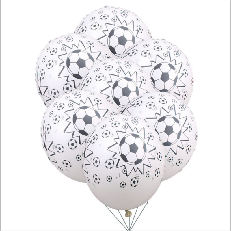20 db 12 hüvelykes futball latex léggömb születésnapi esküvői dekoráció gyerekeknek
