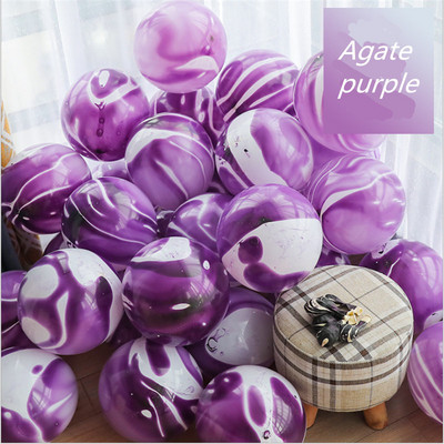 10/12 inch 3,2 g nuntă decorare petrecere de naștere rechizite pentru petrecere balon din latex agat