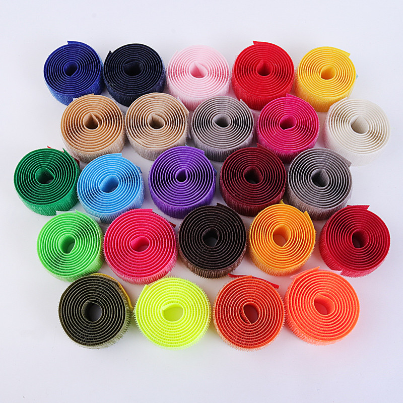 1M/paar (25MM) Magic Strip Rihm Konksaas Isekleepuv kinnitus Teip konksud Õmblustarvikud Tee ise käsitöö ilma liimita kleebis