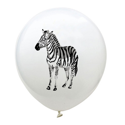 12-tolline 10 tk Laste 100. aastapäeva peo pulmadekoratsioon Uus metsaloomade õhupall trükkimine lateksist õhupall