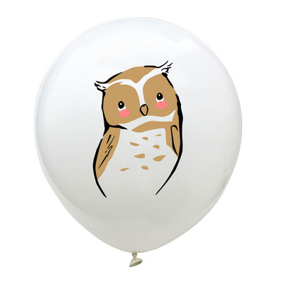 12-tolline 10 tk Laste 100. aastapäeva peo pulmadekoratsioon Uus metsaloomade õhupall trükkimine lateksist õhupall