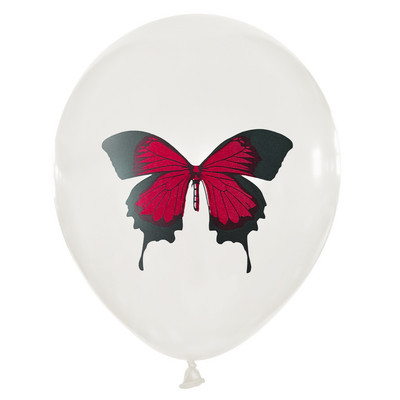 12 collu 15 gab mazuļa dzimšanas dienas 100 dienu rotājums, jauns kukaiņu dzīvnieka krāsas balons ar bezdelīgas astes tauriņu