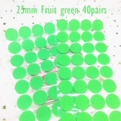 100 de perechi de bandă de fixare autoadeziva multicoloră, 20-25 mm, puncte de lipici puternice, autocolant cu cârlig și buclă, monede rotunde, negru, alb, bandă de nailon