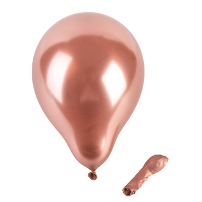 5-tolline pärlmetallist kroomlateksist õhupalliga pulmade avamistseremoonia sünnipäevapeo pulmatoa kaunistus