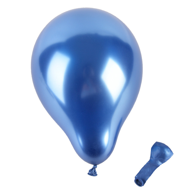 5-tolline pärlmetallist kroomlateksist õhupalliga pulmade avamistseremoonia sünnipäevapeo pulmatoa kaunistus