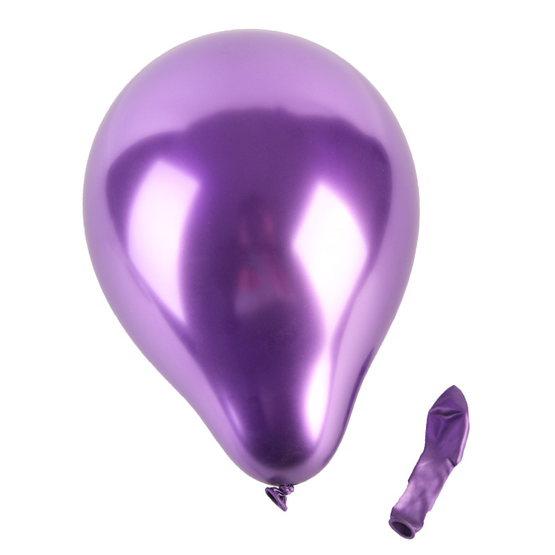 5-tolline pärlmetallist kroomlateksist õhupalliga pulmade avamistseremoonia sünnipäevapeo pulmatoa kaunistus