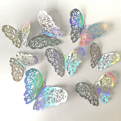 New Black butterfly Happy Birthday Cake Toppers Gold Fans Birthday Cake Topper for Kid Birthday Birthday Cake Decorations 2023