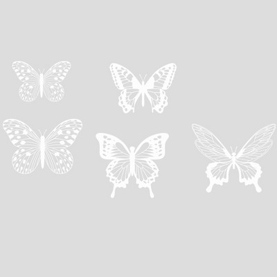 New Black butterfly Happy Birthday Cake Toppers Gold Fans Birthday Cake Topper for Kid Birthday Birthday Cake Decorations 2023