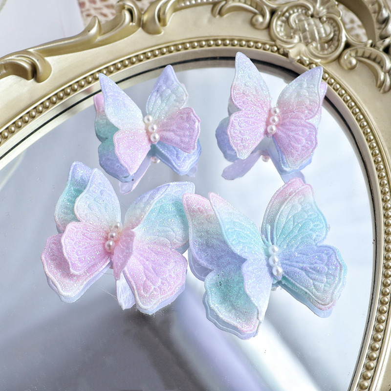 New Black butterfly Happy Birthday Cake Toppers Gold Fans Birthday Cake Topper for Kid Birthday Birthday Cake Decorations 2023
