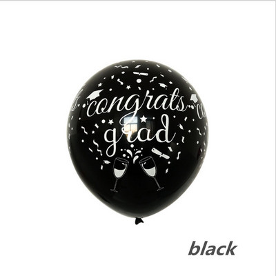 Új termék Hot Sale 12 hüvelykes érettségi parti dekoráció egyedi latex léggömbök 20db évfordulós
