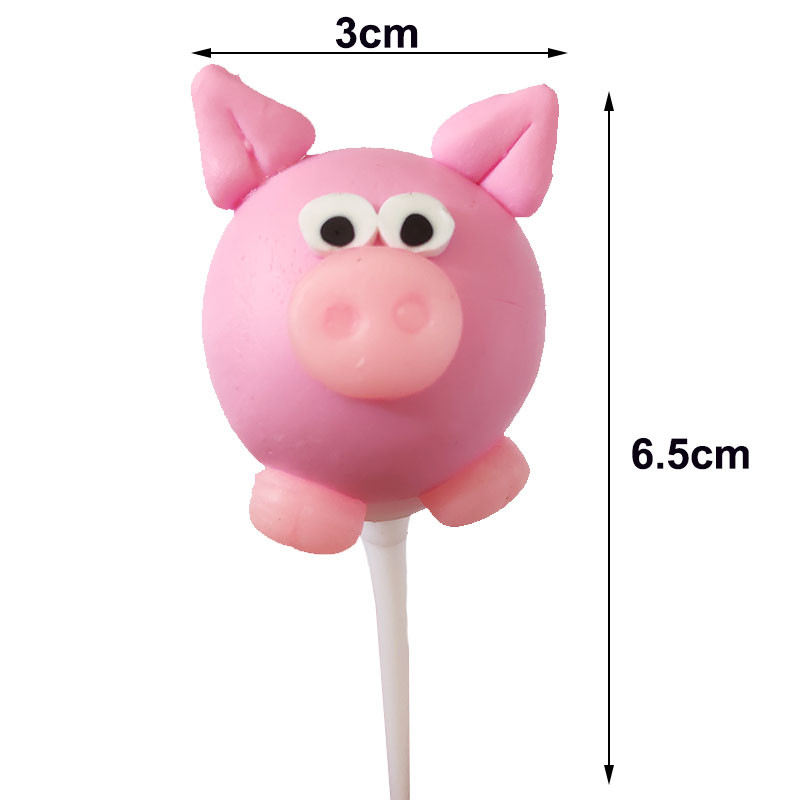 Lauku dzīvnieki Kūkas Topper cūka Govs Lauku Dzīvnieki Kūkas Dekorācijas Lauku saimniecības tematiskā Kūka Topper bērniem Lauku saimniecības dzimšanas dienas ballītes dekorēšana