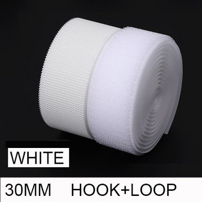1 metrs/pāra šūšana uz stipras āķa un cilpas lentes Neilona auduma stiprinājuma lentes Nelīpoša aizmugure DIY piederumiem Šūšanas piederumi