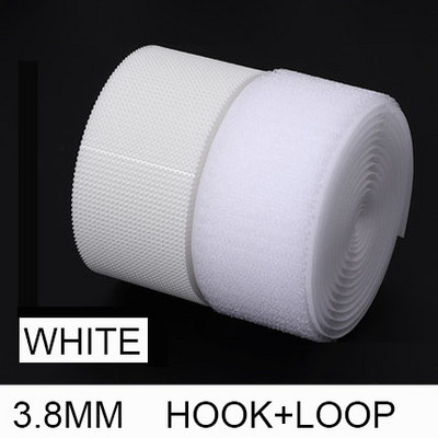 1 metrs/pāra šūšana uz stipras āķa un cilpas lentes Neilona auduma stiprinājuma lentes Nelīpoša aizmugure DIY piederumiem Šūšanas piederumi