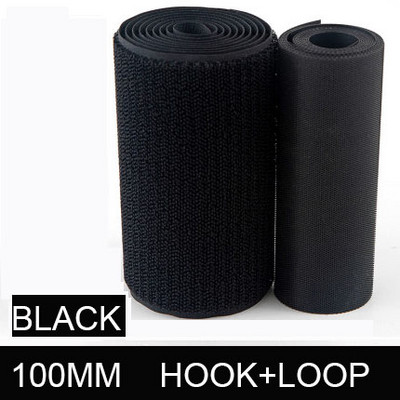 1 metrs/pāra šūšana uz stipras āķa un cilpas lentes Neilona auduma stiprinājuma lentes Nelīpoša aizmugure DIY piederumiem Šūšanas piederumi