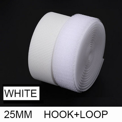 1 metrs/pāra šūšana uz stipras āķa un cilpas lentes Neilona auduma stiprinājuma lentes Nelīpoša aizmugure DIY piederumiem Šūšanas piederumi