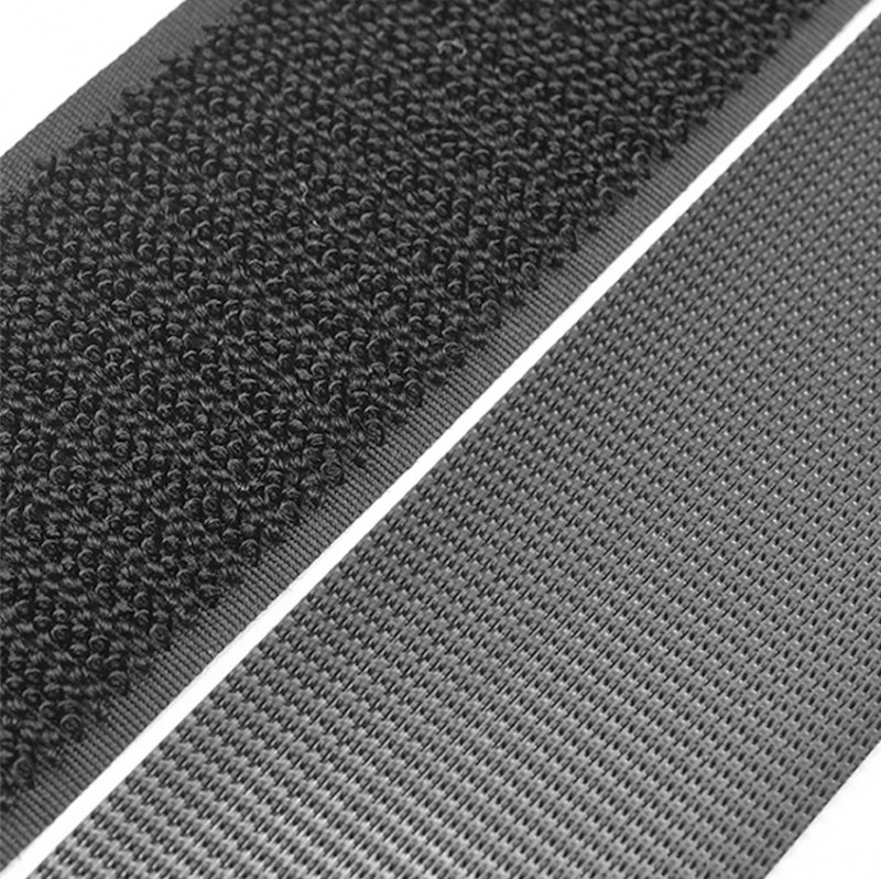 1 metrs/pāra šūšana uz stipras āķa un cilpas lentes Neilona auduma stiprinājuma lentes Nelīpoša aizmugure DIY piederumiem Šūšanas piederumi