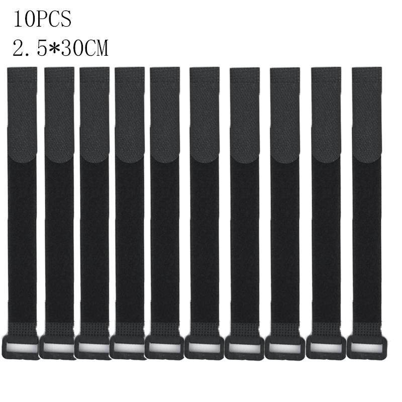 2,5 cm széles nylon fordított csatos kábelkötegelők rendező rögzítő szalag öntapadó horog hurok pánt ragadós elasztikus övhuzal