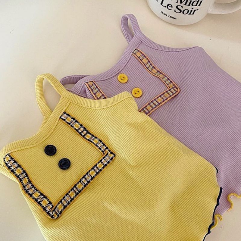 Kisállat mellény aranyos szíj nyári maci Yorkshire máltai kiskutya macska kutya nyári ruhák kutya mellény kutya jelmez macska ruhák kutya mellény