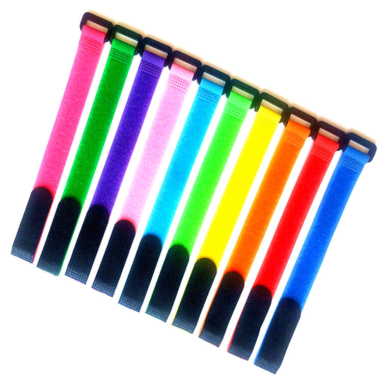 10 bucăți, 2 cm lățime, nailon, cataramă inversă, dispozitiv de fixare cu cârlig și buclă, bandă magică, cârlig, buclă, legături de cablu, curea, linie lipicioasă, organizare de finisare