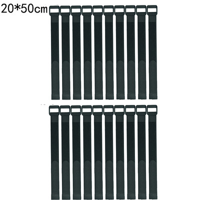 10 vnt 2,5 cm pločio nailono kabelių raiščiai Atvirkštinis sagties dirželis Daugkartinio naudojimo lipni juosta Tvirtinimo kablio kilpa Fiksuotas lipnus dirželis