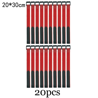 10 vnt 2,5 cm pločio nailono kabelių raiščiai Atvirkštinis sagties dirželis Daugkartinio naudojimo lipni juosta Tvirtinimo kablio kilpa Fiksuotas lipnus dirželis