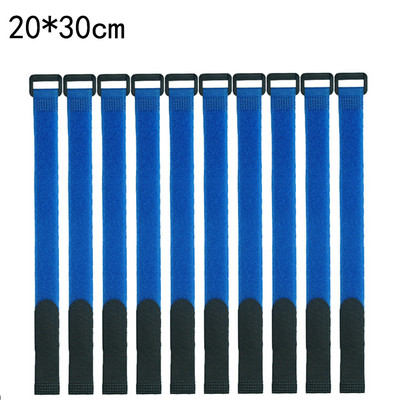 10 vnt 2,5 cm pločio nailono kabelių raiščiai Atvirkštinis sagties dirželis Daugkartinio naudojimo lipni juosta Tvirtinimo kablio kilpa Fiksuotas lipnus dirželis