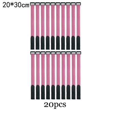 10 vnt 2,5 cm pločio nailono kabelių raiščiai Atvirkštinis sagties dirželis Daugkartinio naudojimo lipni juosta Tvirtinimo kablio kilpa Fiksuotas lipnus dirželis