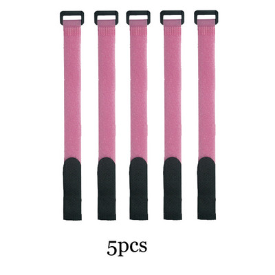 10 vnt 2,5 cm pločio nailono kabelių raiščiai Atvirkštinis sagties dirželis Daugkartinio naudojimo lipni juosta Tvirtinimo kablio kilpa Fiksuotas lipnus dirželis