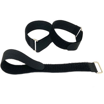 5 τεμάχια/παρτίδα Sticks Cable Tie Tape Magic Tape Αυτοκόλλητη νάιλον ζώνη με πόρπη για γόνατα Ταινία στερέωσης με γάντζο και βρόχο