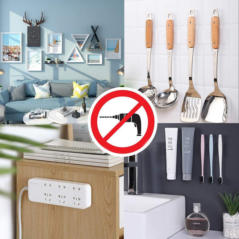 1/2/3/5M nanoteip, läbipaistev jälgedeta, korduvkasutatav kahepoolne kleeplint veekindel jäljevaba teip Puhastav kodune nanoteip