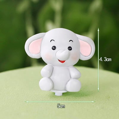 Puikūs elniai Kūdikių pyragaičių keptuvės Animacinių filmų gyvūnų miškas vaikų gimtadienio dekoravimui Elnių medžiai Kekselių keptuvės pyragaičių kepimas