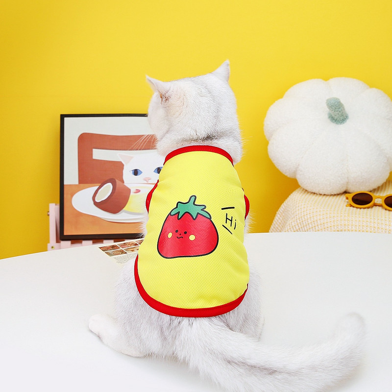 Nouă haină drăguță pentru câini pentru câini Vestă Îmbrăcăminte pentru cățeluș pentru animale de companie Vestă Cămașă de vară Animale de companie Îmbrăcăminte pentru câini Chihuahua York Ropa Perro