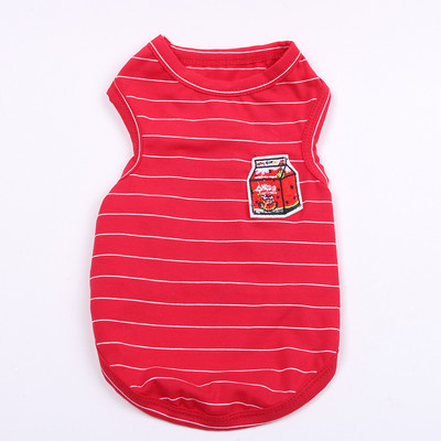 Nauji maži šunų katės marškinėliai, meškiukų dizaino naminių šuniukų marškinėliai, pavasario/vasaros drabužiai